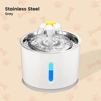 Floofi Pet Water Fountain 2.4L with Stainless Steel FI-WD-107-ZM Kings Warehouse 