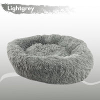 FLOOFI XL 100CM Round Pet Bed (Light Grey) Kings Warehouse 