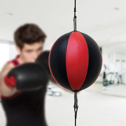 Floor to Ceiling Ball Boxing Punching Bag – Speed Reaction Training Equipment Sports & Fitness Kings Warehouse 