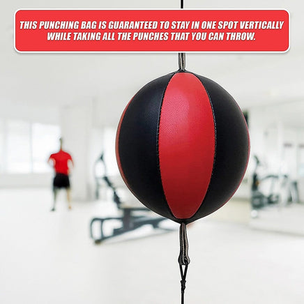 Floor to Ceiling Ball Boxing Punching Bag – Speed Reaction Training Equipment Sports & Fitness Kings Warehouse 