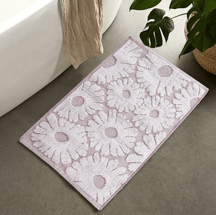 Floral Pink Kids Tufted Bathmat EOFY Kings Warehouse 
