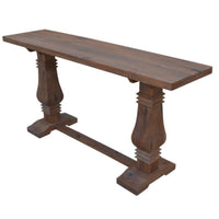 Florence Console Hall Entrance Table 160cm Pedestal Timber French Provincial dining Kings Warehouse 