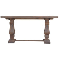 Florence Console Hall Entrance Table 160cm Pedestal Timber French Provincial dining Kings Warehouse 