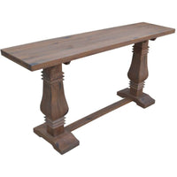 Florence Console Hall Entrance Table 160cm Pedestal Timber French Provincial dining Kings Warehouse 