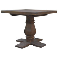 Florence Lamp Table 70cm Pedestal Solid Timber Wood French Provincial living room Kings Warehouse 