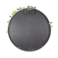 Flowering White Artificial Green Wall Disc UV Resistant 100cm (White Frame) Home & Garden Kings Warehouse 
