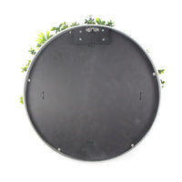Flowering White Artificial Green Wall Disc UV Resistant 50cm (White Frame) Home & Garden Kings Warehouse 