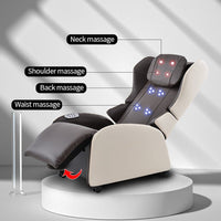 Foldable Electric Massage Chair Zero Gravity Chairs Recliner Full Body Bluetooth Speaker USB Charge Back Neck Furniture Kings Warehouse 