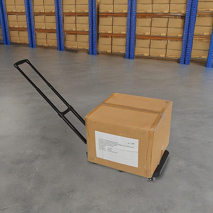 Foldable Hand Flatbed Trolley Cart 6 x 360 Degree Rotating Wheels with Maximum Load 200Kg Tools Kings Warehouse 
