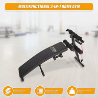 Foldable Incline Sit Up Bench for Home Gym Ab Workout Training Sports & Fitness Kings Warehouse 