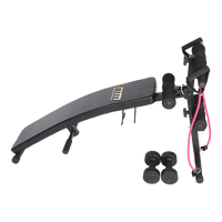 Foldable Incline Sit Up Bench for Home Gym Ab Workout Training Sports & Fitness Kings Warehouse 