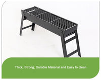 Foldable Portable BBQ Charcoal Grill Barbecue Camping Hibachi Picnic Home & Garden Kings Warehouse 