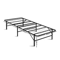 Folding Bed Frame Metal Base - Single Furniture Kings Warehouse 