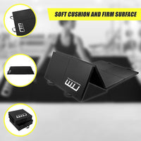 Folding Black Exercise Mat – Gymnastics, Martial Arts, Yoga, Karate & Judo Training Sports & Fitness Kings Warehouse 