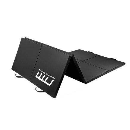 Folding Black Exercise Mat – Gymnastics, Martial Arts, Yoga, Karate & Judo Training Sports & Fitness Kings Warehouse 