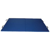 Folding Blue Exercise Mat – Gymnastics, Martial Arts, Yoga, Karate & Judo Training Sports & Fitness Kings Warehouse 