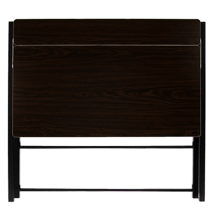 Folding Desk with Shelf Computer Laptop PC Table Side Home Office Furniture Furniture Kings Warehouse 