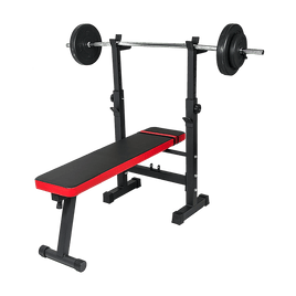 Folding Flat Weight Lifting Bench Body Workout Exercise Machine Home Fitness Sports & Fitness Kings Warehouse 