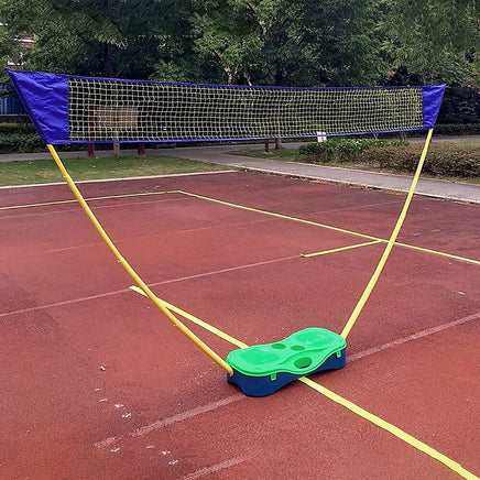 Folding Portable Badminton Combo Set Volleyball Net Outdoor Sports Gift & Novelty Kings Warehouse 