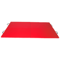Folding Red Exercise Mat – Gymnastics, Martial Arts, Yoga, Karate & Judo Training Sports & Fitness Kings Warehouse 