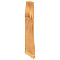 Folding Stool 40x32.5x70 cm Solid Wood Teak Kings Warehouse 