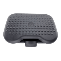 Footrest Under Desk Foot / Leg Rest for Office Chair Ergonomic Computer Plastic Furniture Kings Warehouse 