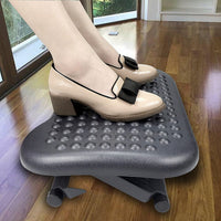 Footrest Under Desk Foot / Leg Rest for Office Chair Ergonomic Computer Plastic Furniture Kings Warehouse 