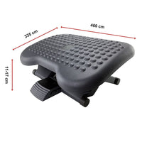 Footrest Under Desk Foot / Leg Rest for Office Chair Ergonomic Computer Plastic Furniture Kings Warehouse 