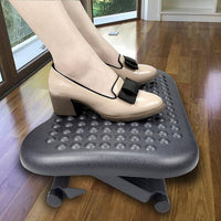 Footrest Under Desk Foot / Leg Rest for Office Chair Ergonomic Computer Plastic Kings Warehouse 