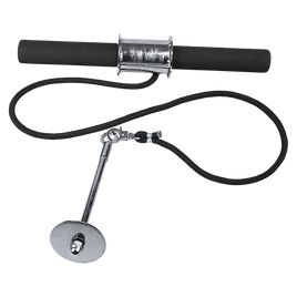 Forearm Wrist Grip Strength Roller Exercise Bar Home Gym Training Sports & Fitness Kings Warehouse