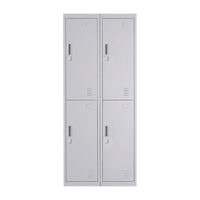 Four-Door Office Gym Shed Storage Locker Furniture Kings Warehouse 