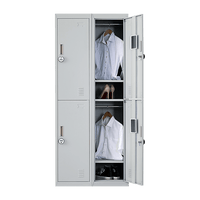 Four-Door Office Gym Shed Storage Locker Furniture Kings Warehouse 