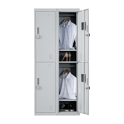Four-Door Office Gym Shed Storage Locker Furniture Kings Warehouse 