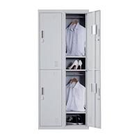 Four-Door Office Gym Shed Storage Locker Furniture Kings Warehouse 