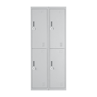 Four-Door Office Gym Shed Storage Locker Furniture Kings Warehouse 