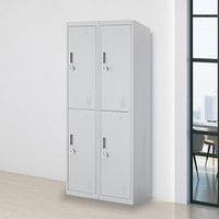 Four-Door Office Gym Shed Storage Locker Furniture Kings Warehouse 