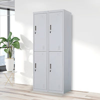 Four-Door Office Gym Shed Storage Locker Furniture Kings Warehouse 
