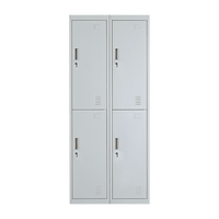 Four-Door Office Gym Shed Storage Locker Furniture Kings Warehouse 
