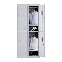 Four-Door Office Gym Shed Storage Locker Furniture Kings Warehouse 