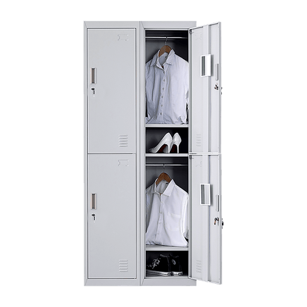 Four-Door Office Gym Shed Storage Locker Furniture Kings Warehouse 