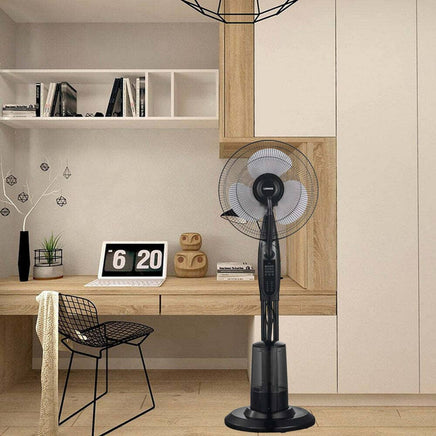 Freestanding Air Cooling Fan w/Misting Water Spray, W40cm, H1.2m + RC Appliances Kings Warehouse 