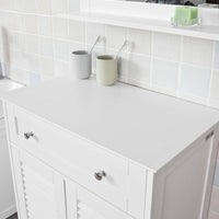 Freestanding Storage Cabinet with Doors/Drawer 60x87x35 cm Home & Garden Kings Warehouse 