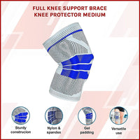 Full Knee Support Brace Knee Protector Medium Health & Beauty Kings Warehouse 