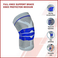 Full Knee Support Brace Knee Protector Medium Sports & Fitness Kings Warehouse 