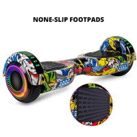 Funado Smart-S W1 Hoverboard (Hip-Hop Graffiti) FND-HB-107-QK Kings Warehouse 