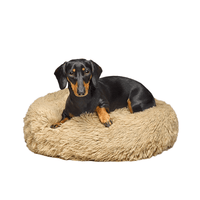 Fur King "Aussie" Calming Dog Bed - Brindle - 60 CM - Small Kings Warehouse 