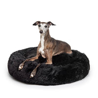 Fur King "Aussie" Calming Dog Bed - Medium - Black - 80 cm Kings Warehouse 