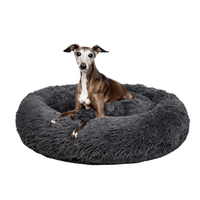 Fur King "Aussie" Calming Dog Bed - Medium - Grey - 80 cm Kings Warehouse 