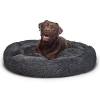 Fur King "Aussie" Calming Dog Bed - XL -Grey - 115 cm Kings Warehouse 