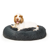 Fur King "Nap Time" Calming Dog Bed - Medium - Grey Kings Warehouse 